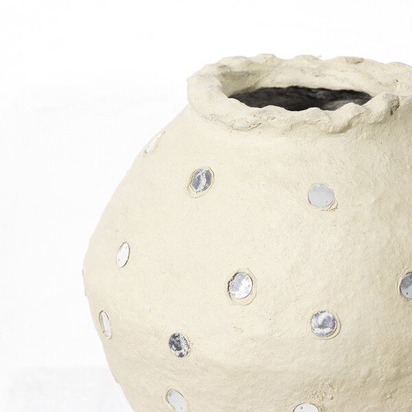 Paper Mache Vessel Macro 2